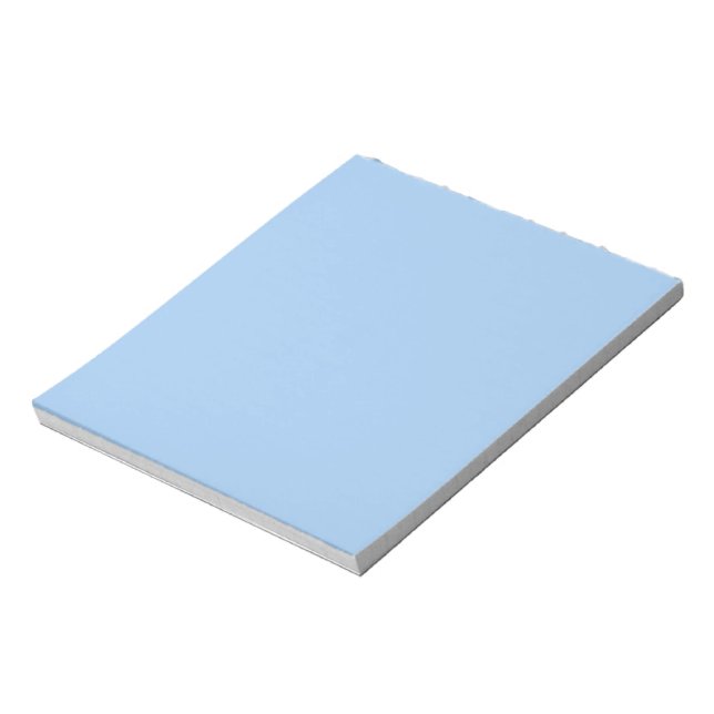 Baby blue eyes (solid colour)  notepad (Rotated)