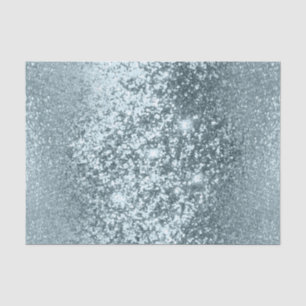 Baby Blue Glitter Background  Tissue Paper