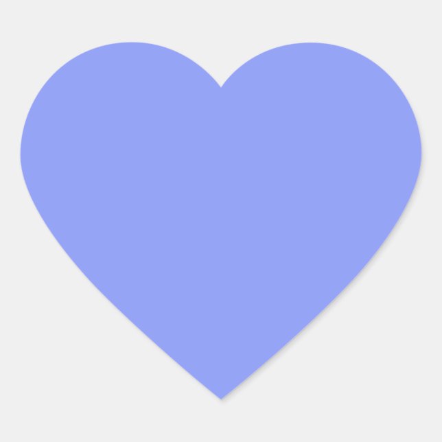 Baby Blue Heart Sticker (Front)