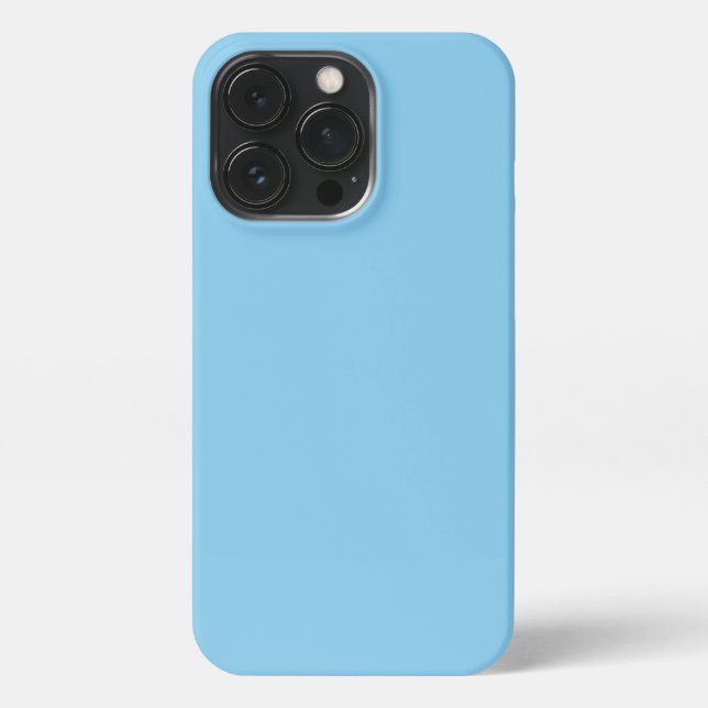 Baby Blue iPhone Case (Back)