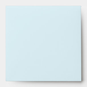 Baby Blue Jewel Lace Wedding Envelope