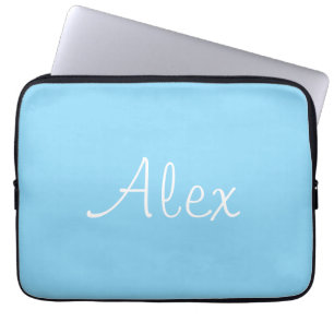 Baby Blue  Laptop Sleeve