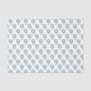Baby Blue Lions Tissue Paper
