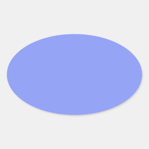 Baby Blue Oval Sticker