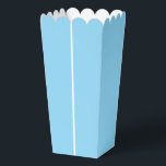 Baby Blue Popcorn Box<br><div class="desc">great for gender reveals ,  birthday parties,  hen dos and more! enjoy!</div>