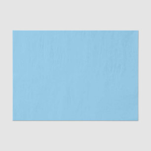 Baby Blue Sky Solid Colour Tissue Paper