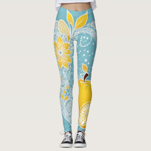 Baby blue soft pastels AI art  Leggings