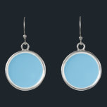 Baby Blue Solid Colour | Classic | Elegant Earrings<br><div class="desc">Baby Blue Solid Colour | Classic | Elegant | Trendy | Stylish | Gift</div>