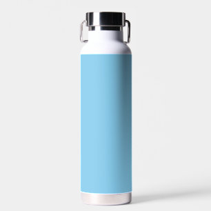 Baby blue (solid colour) water bottle