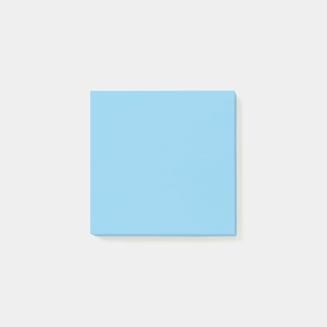 Baby Blue Square Post-it® Notes (Front)