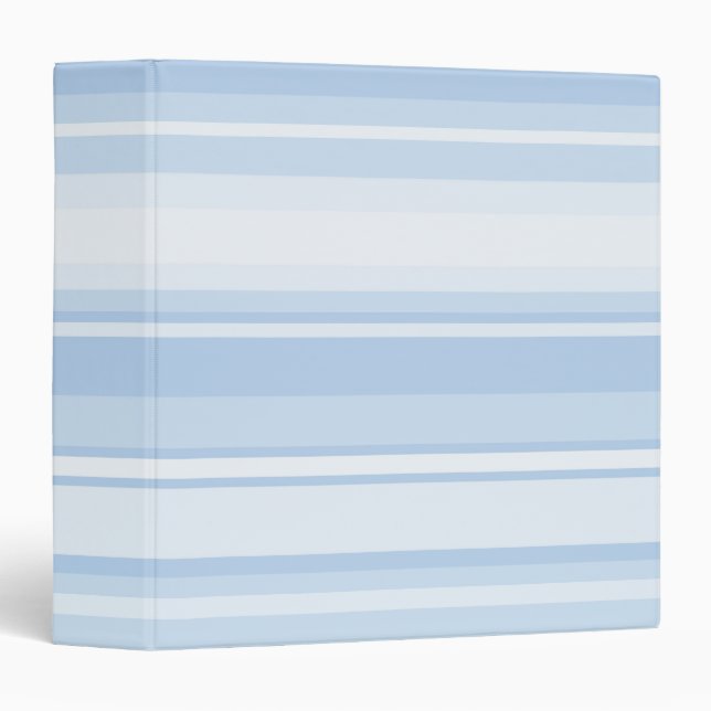 Baby blue stripes binder (Front/Spine)