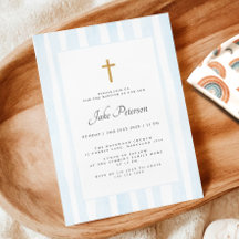 Baby Blue Watercolor Baptism 