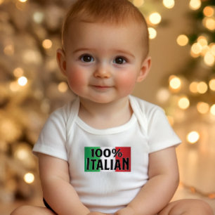 Baby Bodysuit 100% Italian - Heritage Pride