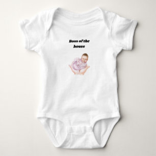 Baby Bodysuit – Boss of the House