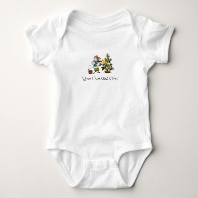 Baby Bodysuit - Christmas (Front)