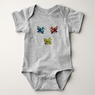 Baby bodysuit, clothing, one piece, Airplanes Bodysuit