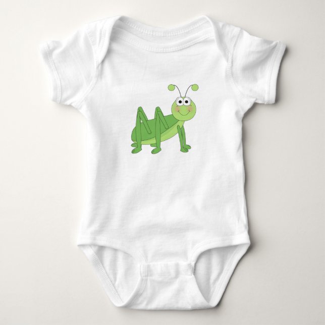 Baby  Bodysuit/Cute Grasshopper Bodysuit (Front)