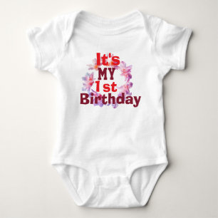 Baby Bodysuit Cute Third Birthday Outfit for Girl