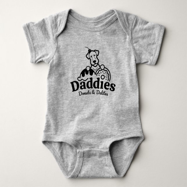 Baby Bodysuit Daddies Doughnuts (Front)