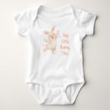Baby Bodysuit – Hop Little Bunny, Hop