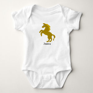 Baby Bodysuit Horse Design
