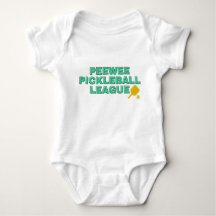 Baby Bodysuit Pickleball Customize Peewee League