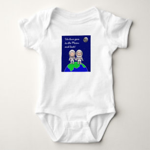 Baby bodysuit with grandparents by Jo Images