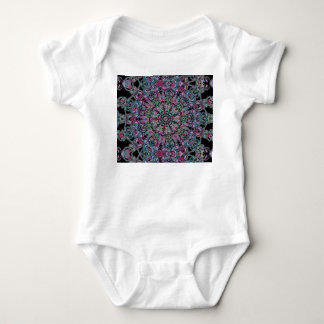 Baby bodysuit with mandala 2