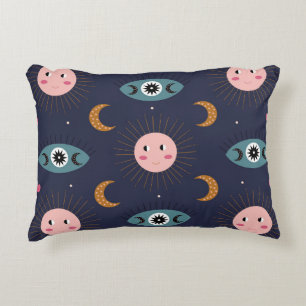 Baby boho, hippie chic pattern. accent pillow