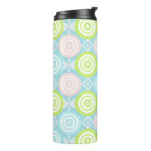 Baby Boho Pattern with Circles Thermal Tumbler