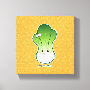 Baby Bok Choy Canvas Print