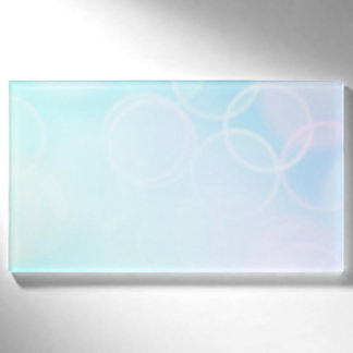 Baby Bokeh - Blue Name Tag