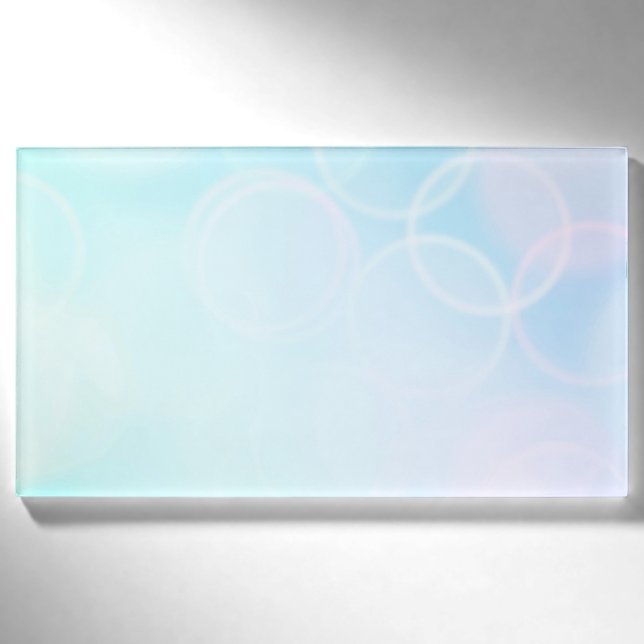 Baby Bokeh - Blue Name Tag (Front)