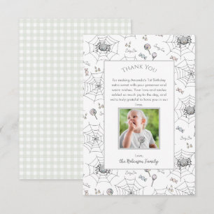 Baby Boo Customizable Thank You Card