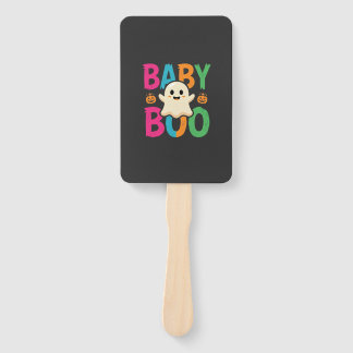 Baby Boo Halloween Ghost Design_1 Hand Fan