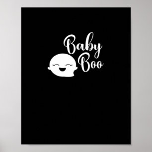 Baby Boo Halloween Poster
