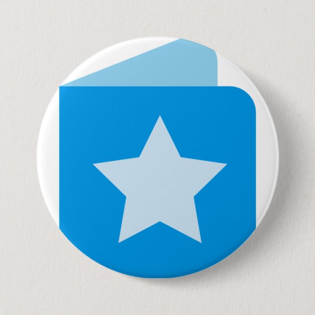 baby book 3 inch round button (Front)