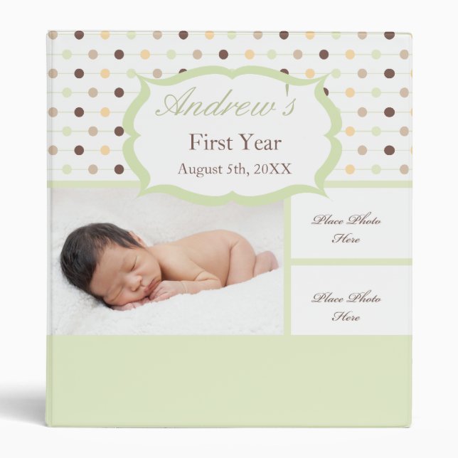 Baby Book Binder (Front)