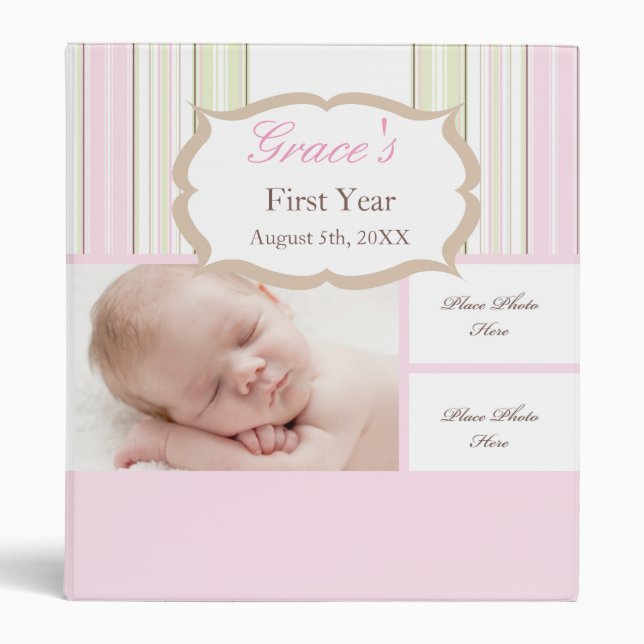 Baby Book Binder (Front)