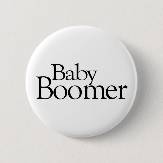 Baby Boomer 2 Inch Round Button