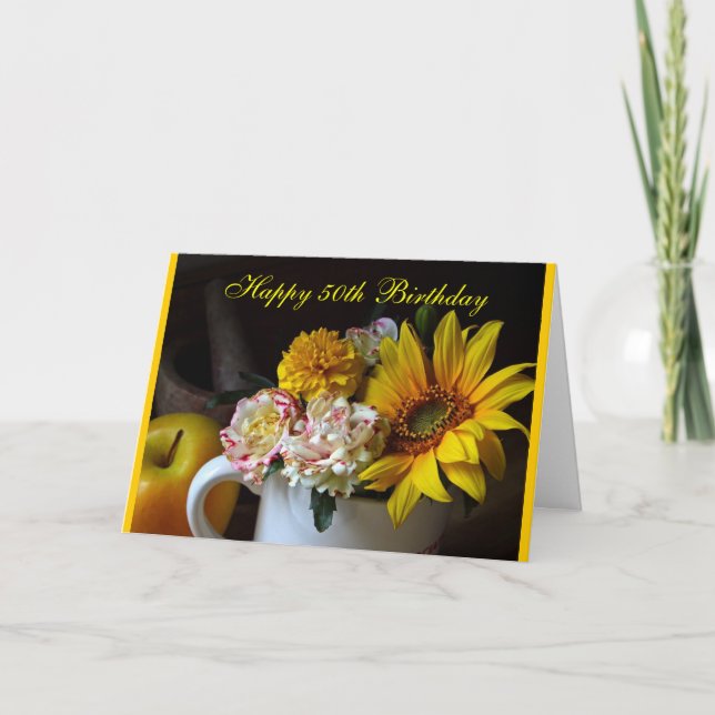 Baby Boomer 50th Birthday Card for Women (Front)