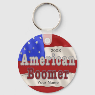 Baby Boomer   Keychain