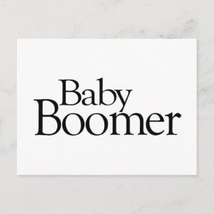 Baby Boomer Postcard