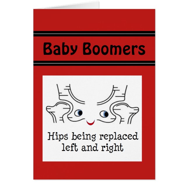 Baby boomers - hanches étant remplacées à gauche (Devant)