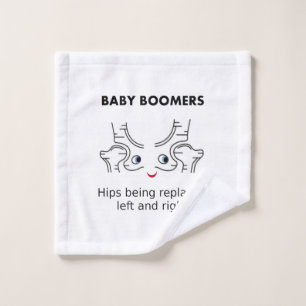 Baby Boomers – Hips being replaced left and right Bath Towel Set