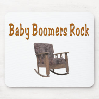 baby boomers rock funny mousepad