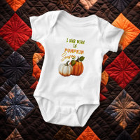 Baby Born in Pumpkin Season