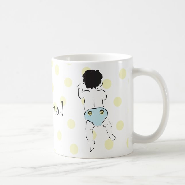 Baby Bottom Mug (Right)