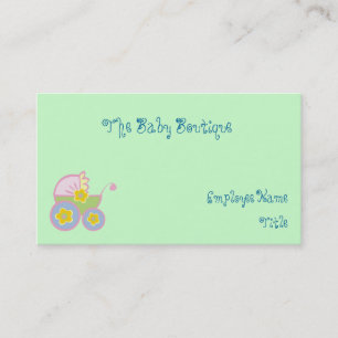 Baby Boutique Cartes de visite Customisés
