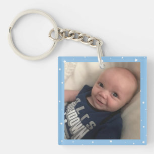 Baby Boy 2 Photos Porte - clé Cadeau pour maman ou